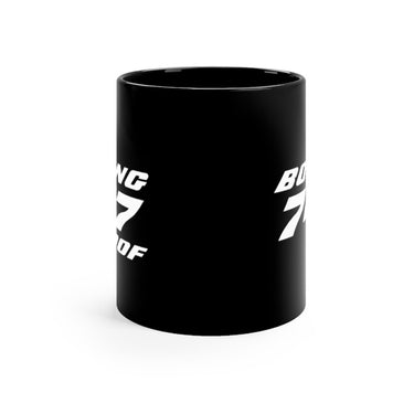 BOEING 747 DESIGNED MUG Printify